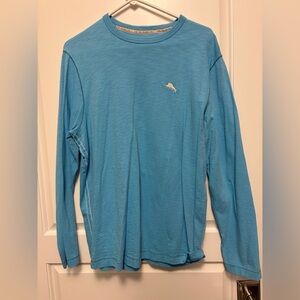 Tommy Bahama Light Blue Long Sleeve Tee